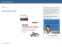 Tablet Screenshot of ntrhosting.com
